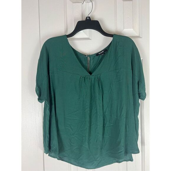 Madewell Womens Green Blouse Size Small - Picture 1 of 4